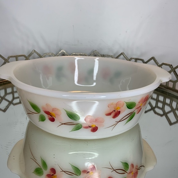Fire King Other - Casserole Fire King Apple Dogwood Blossom 2 Qt. N1